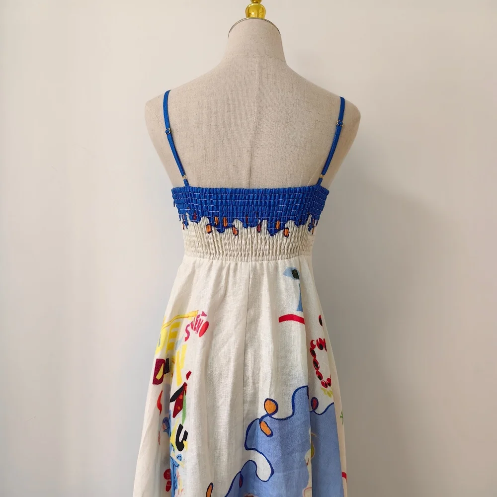 Alemais Colorful Printed Maxi Dress - Picture 8 of 13